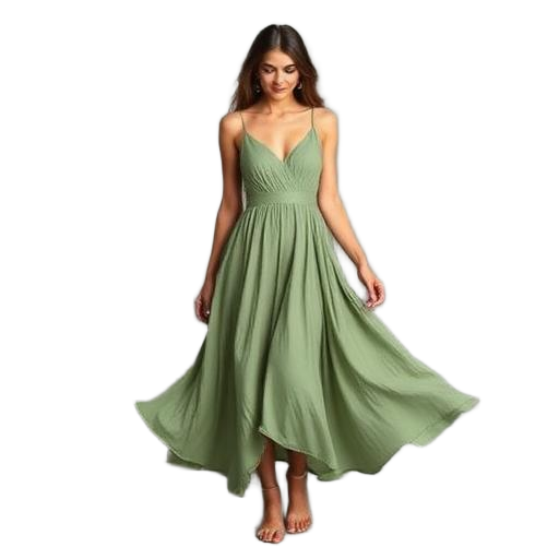 Sage Midi Dress