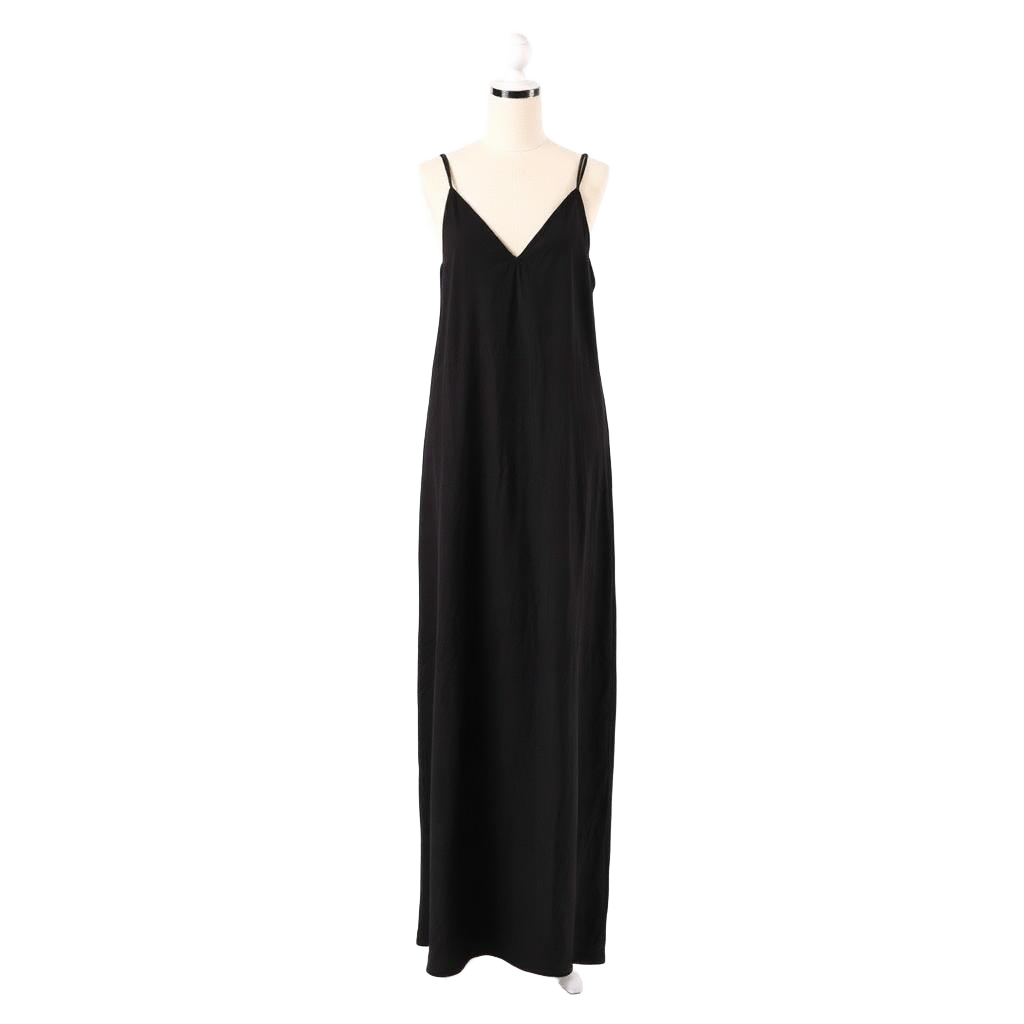 Linen Slip Maxi Dress